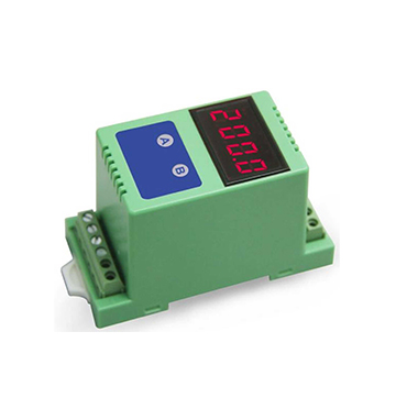 7、DIN 1X1 ISOEM (LED1)系列模擬信號(hào)智能顯示控制隔離變送器