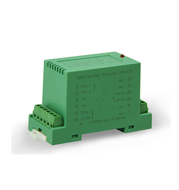 17、DIN1×1 ISO NNAC-O1系列無源二線制交流電壓電流轉(zhuǎn)4-20mA信號隔離變送器
