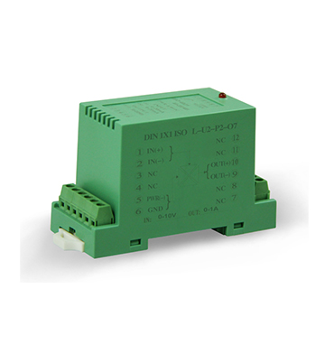 32、DIN ISO L -U(A)-P-O 系列0-1A模擬大電流輸出型比例調(diào)節(jié)控制隔離放大器