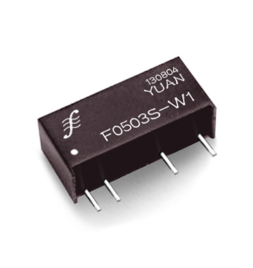 6、F S/D-W1/2W系列低成本單輸出3KVAC隔離定壓輸入電力儀表485接口隔離電源